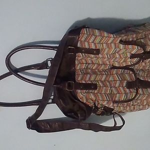 Plaid purse